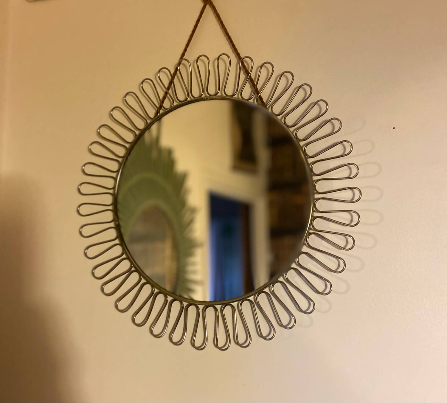 Miroir Loop attribué à Josef Frank, 1950s