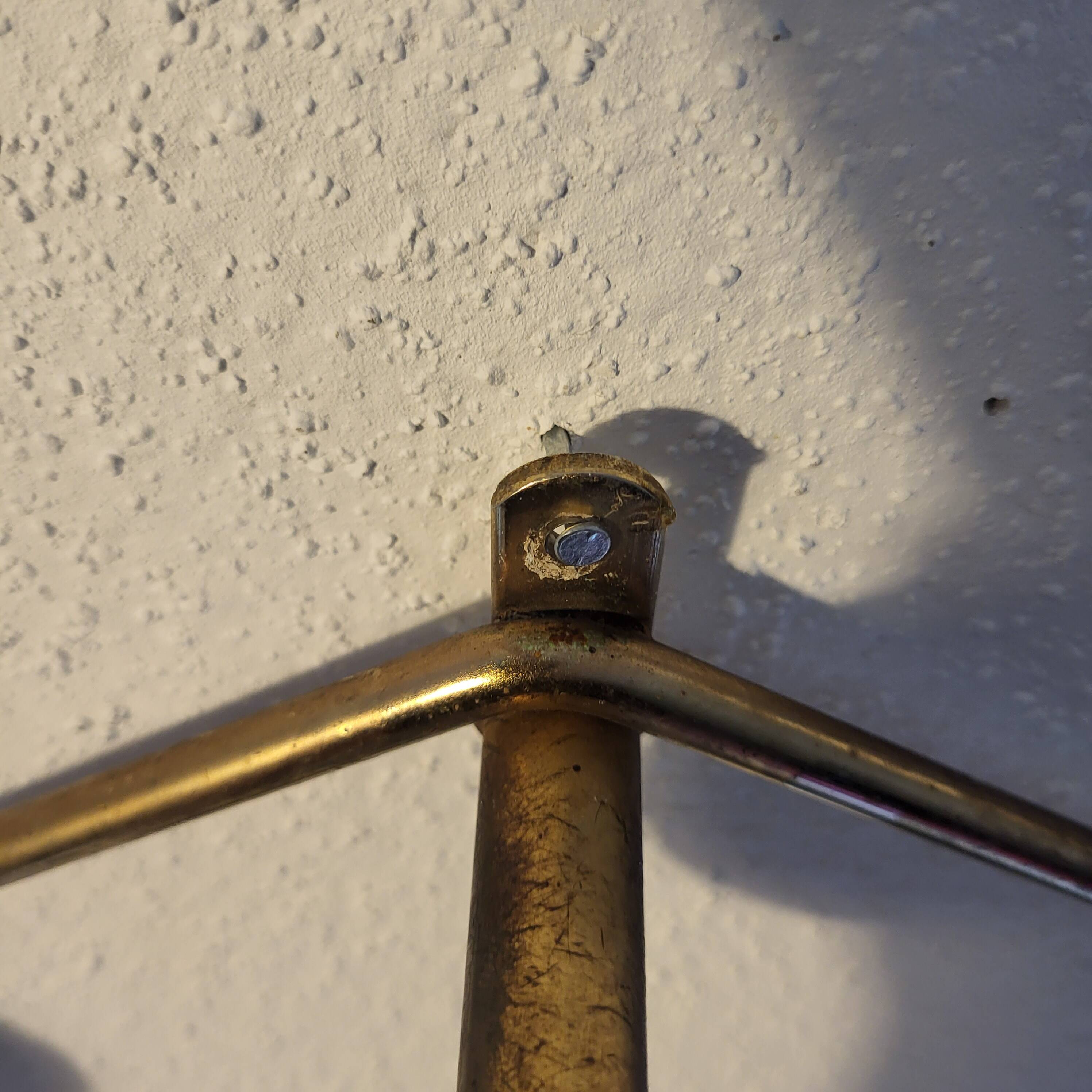 Zigzag wall hook from the 50s