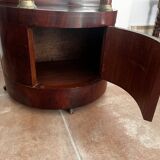 Half-moon console