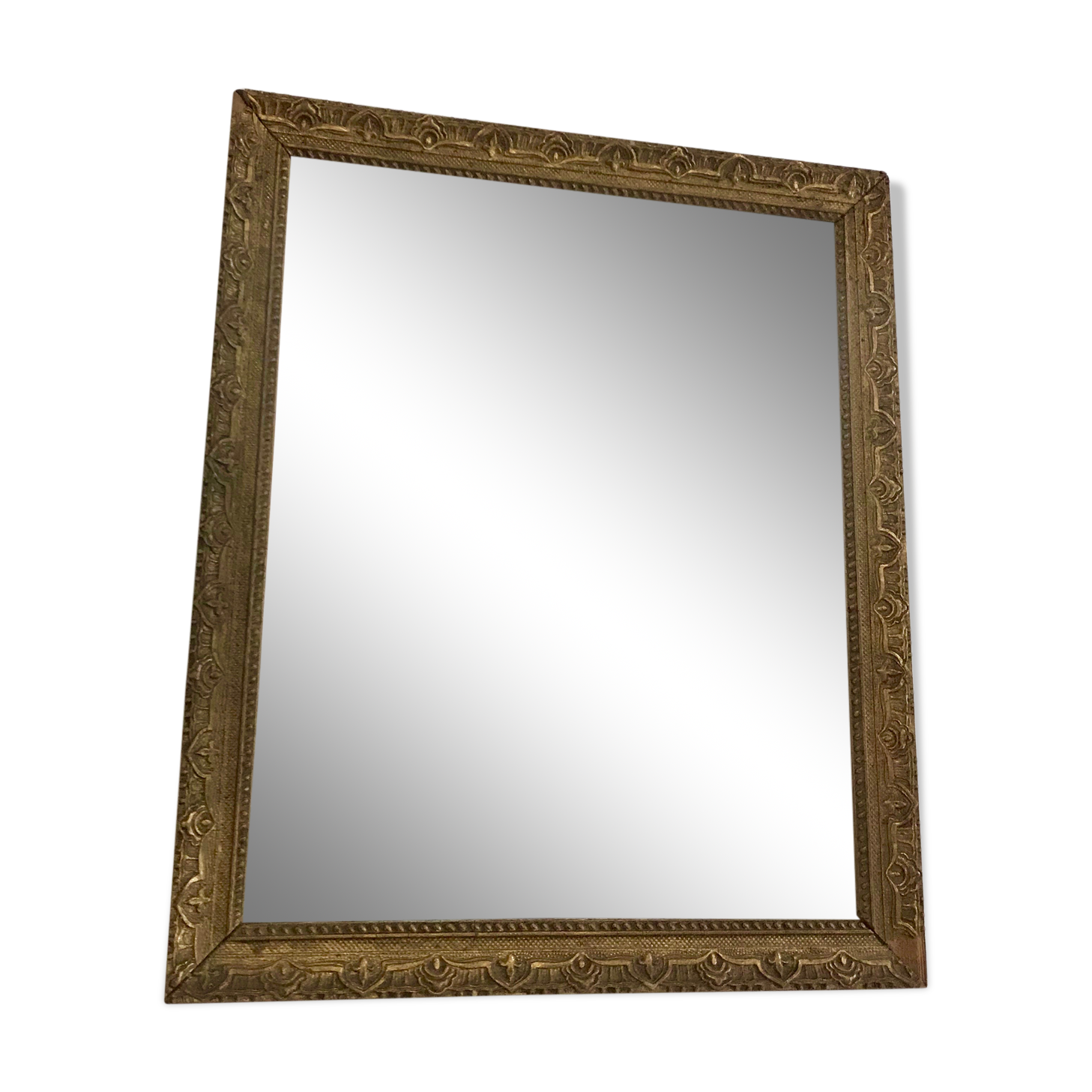 Old wooden mirror 40x 35cm