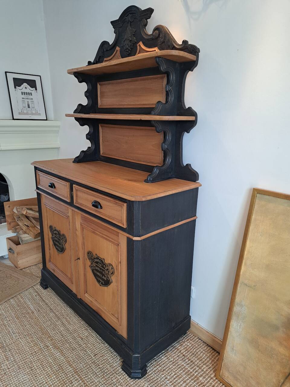 Saint Hubert sideboard in elm wood