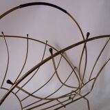 50s gold plated magazine rack