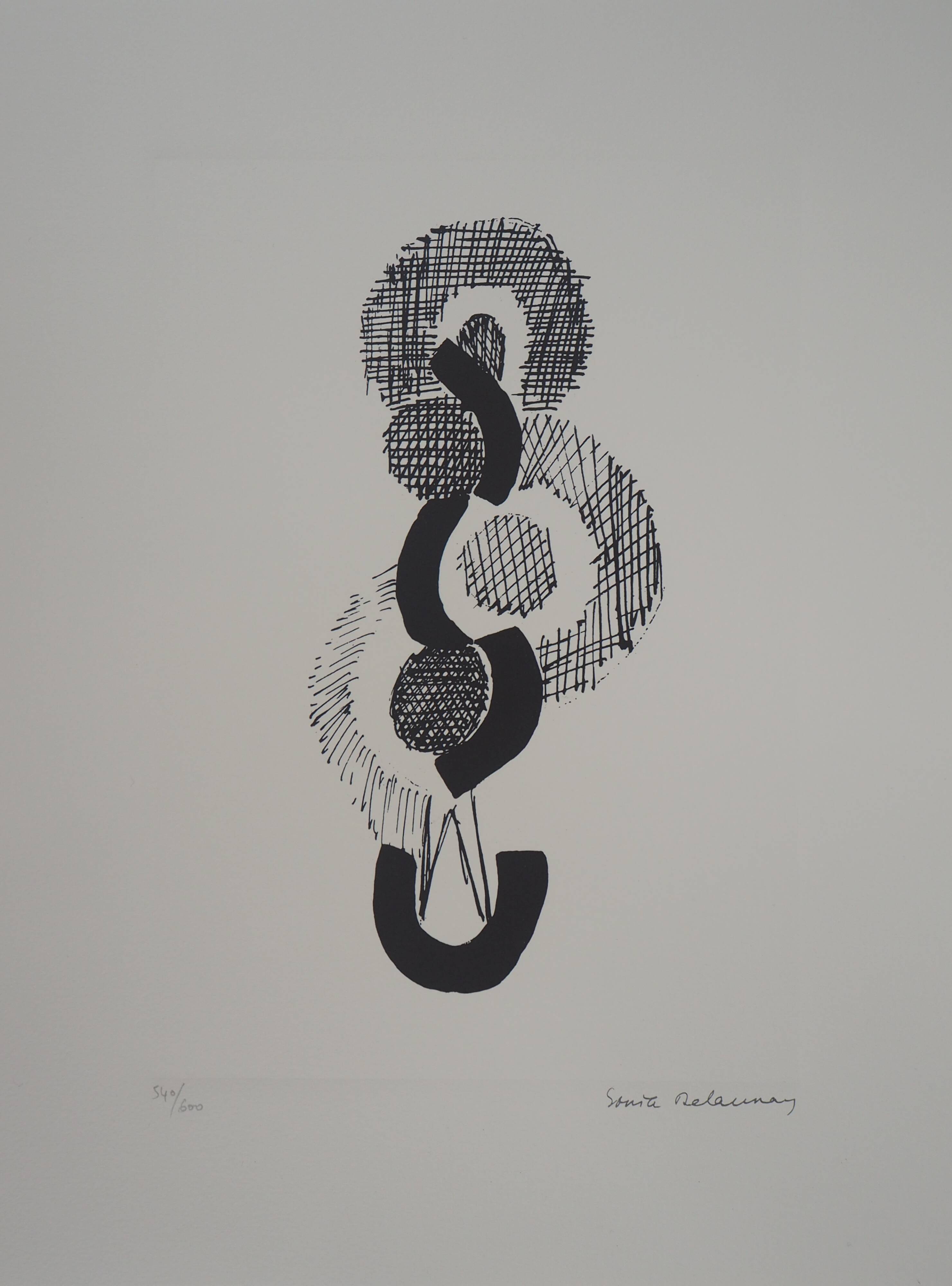 Sonia Delaunay: Dance, Endless Rhythm - Signed lithograph