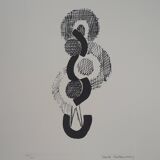 Sonia Delaunay: Dance, Endless Rhythm - Signed lithograph