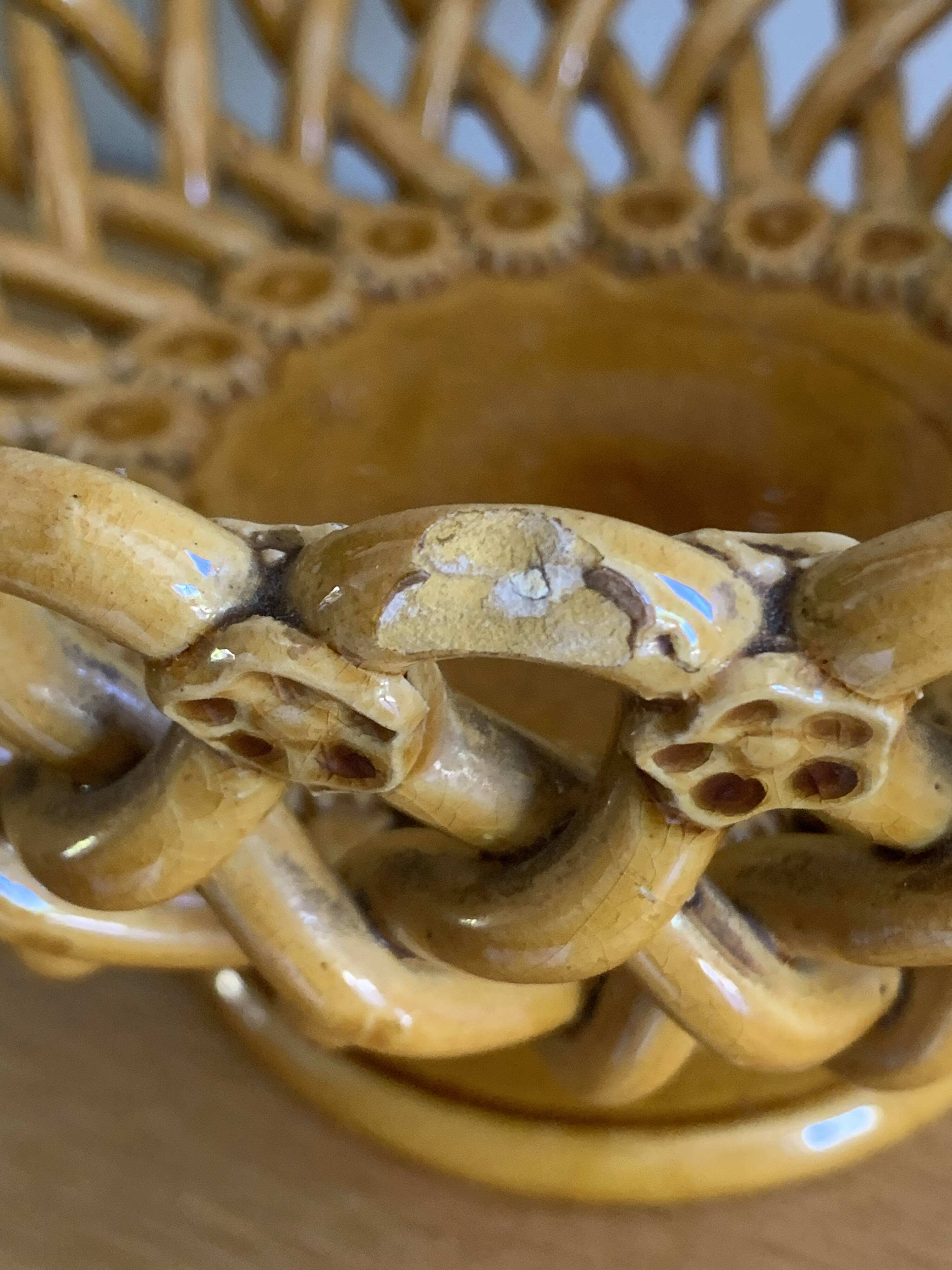 Basket and plate Pichon