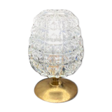 Glass "cone" globe lamp
