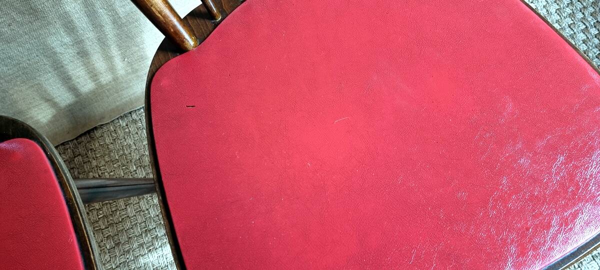 Pair of Scandinavian bistro chairs from the 60s