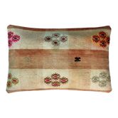 Housse de coussin en kilim turc vintage, 30 x 50 cm