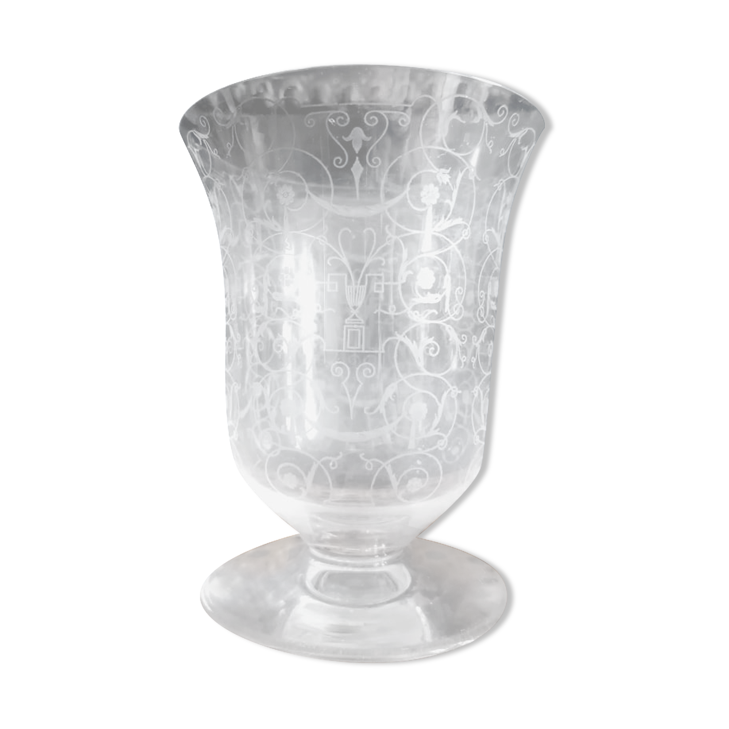 Baccarat vase Michelangelo art deco