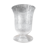 Baccarat vase Michelangelo art deco