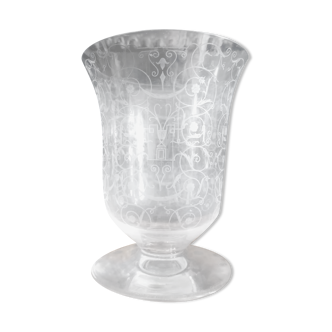 Baccarat vase Michelangelo art deco