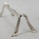 Christofle Printania model, Art Nouveau, 12 silver-plated knife rests.