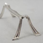 Christofle Printania model, Art Nouveau, 12 silver-plated knife rests.