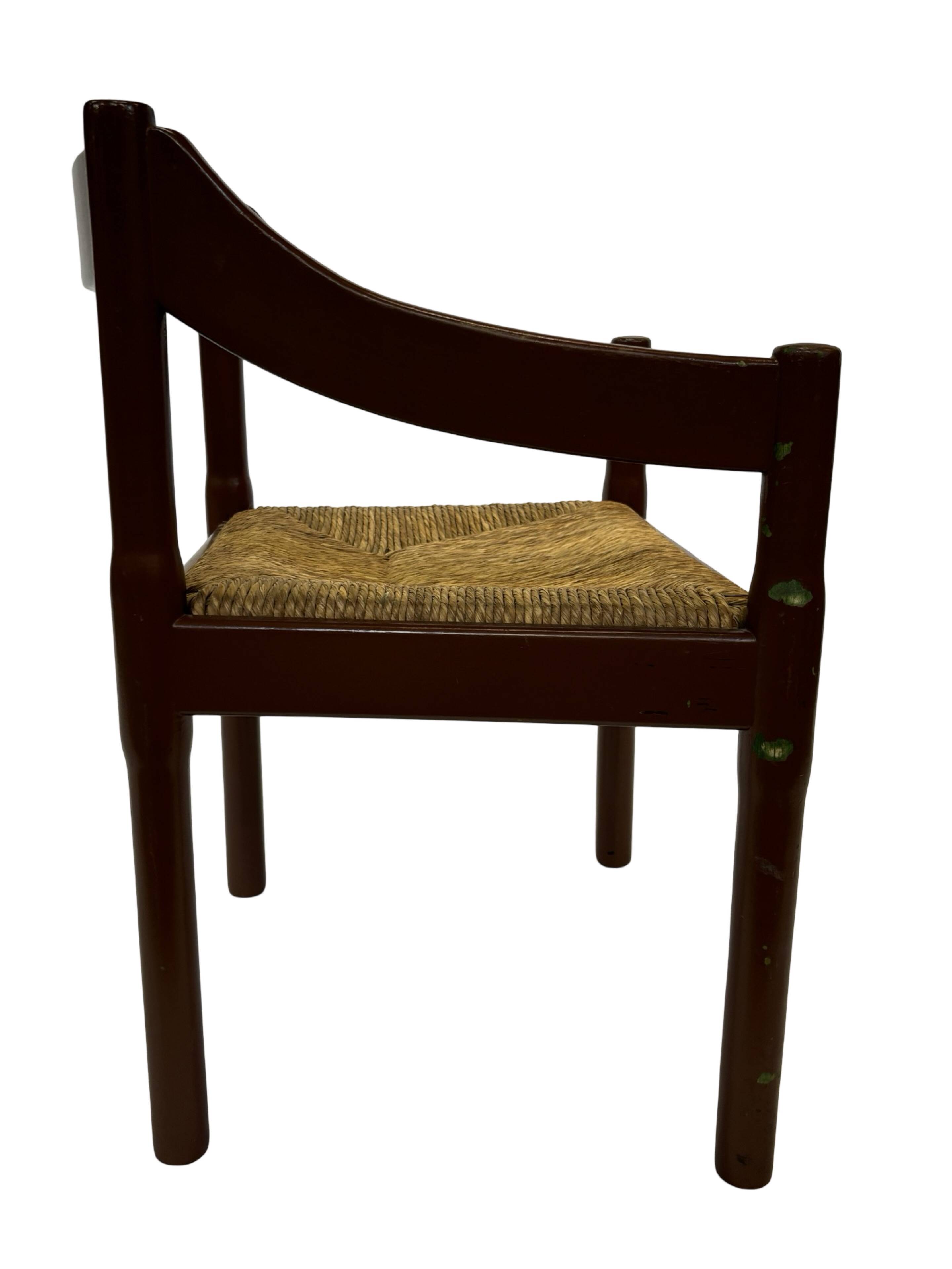 Carimate chair model 892 Vico Magistretti for Cassina