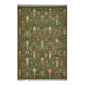 Tapis Oushak fait main en Turquie 204 cm x 302 cm