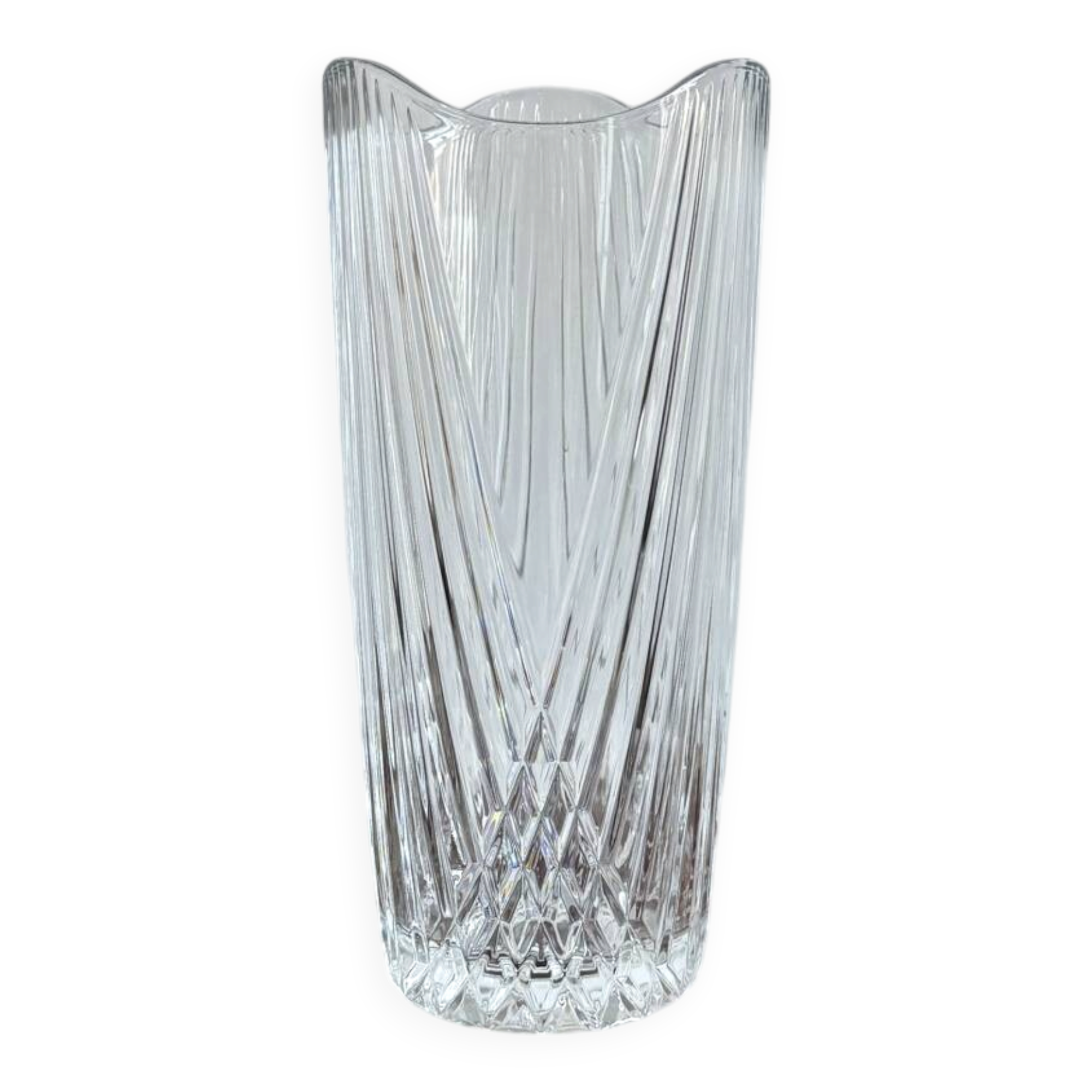 Cut crystal vase from Arques