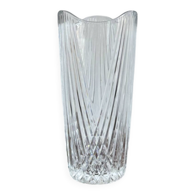 Vase taillé Cristal d’Arques