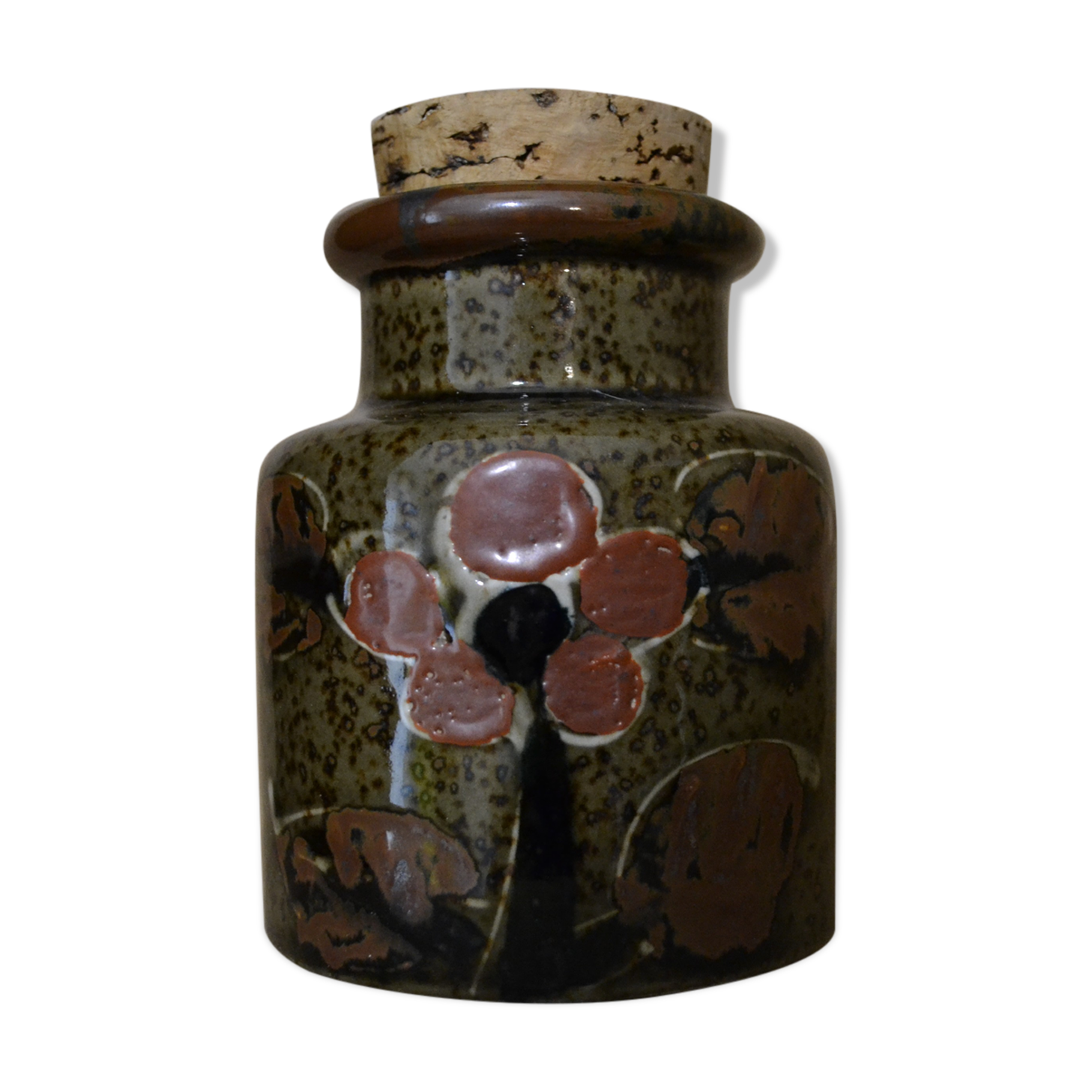 Frosted sandstone pot flower pattern