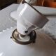 Pair of opaline glass wall lights