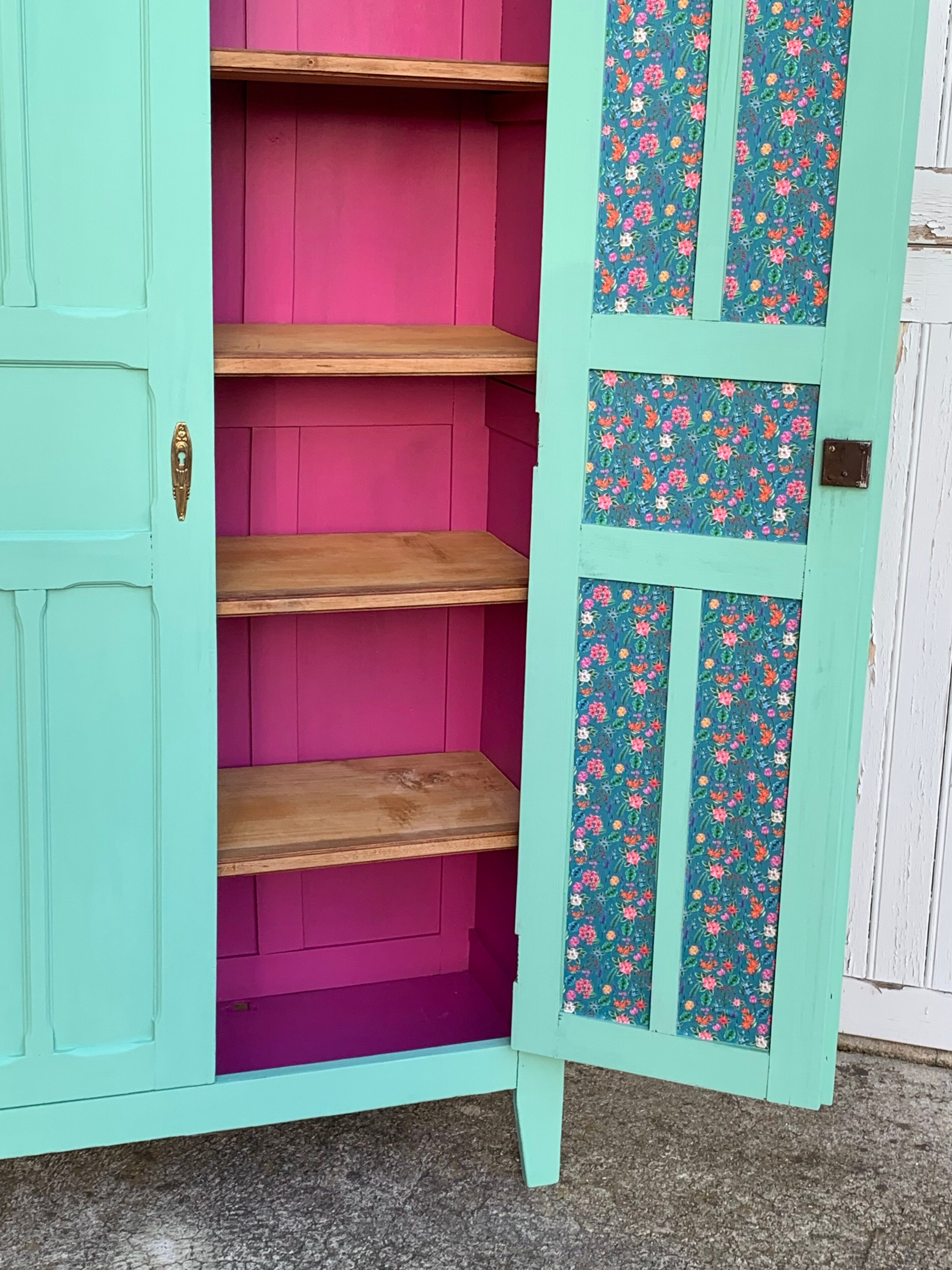 Parisian wardrobe art deco panel 1940