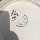 Assiettes plates faience vintage
