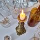Vintage brass candle holder