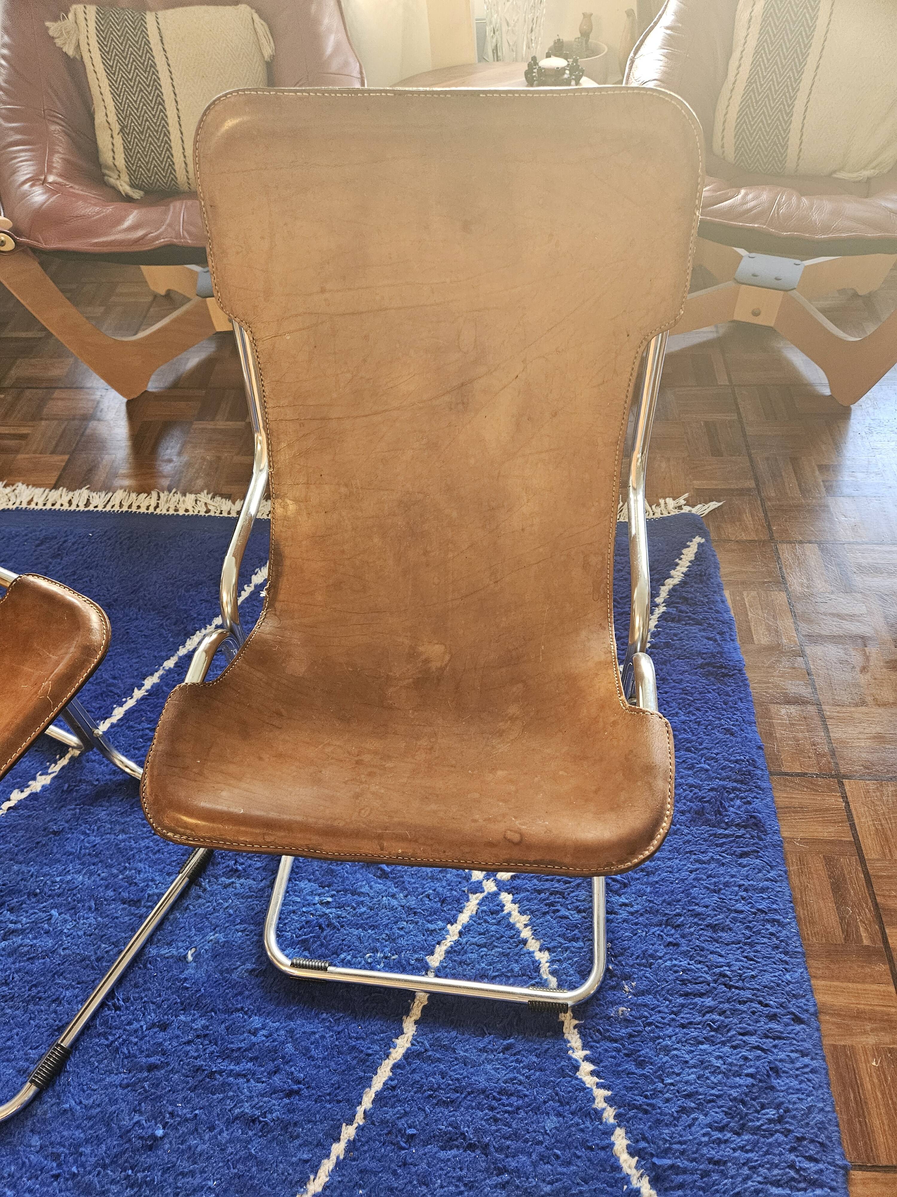 Paire de chaises modèle "calla" par antonio ari colombo pour arflex