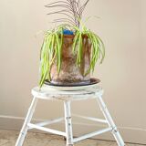 old bamboo style stool