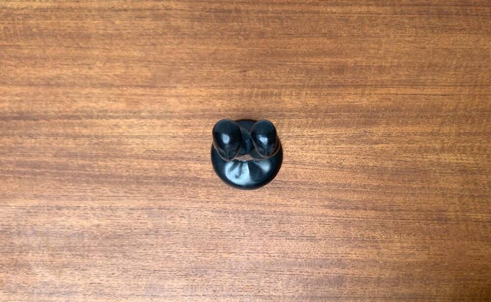 Postmodern metal sculpture Two in One by Louise Hederström for Ikea, 1990s.