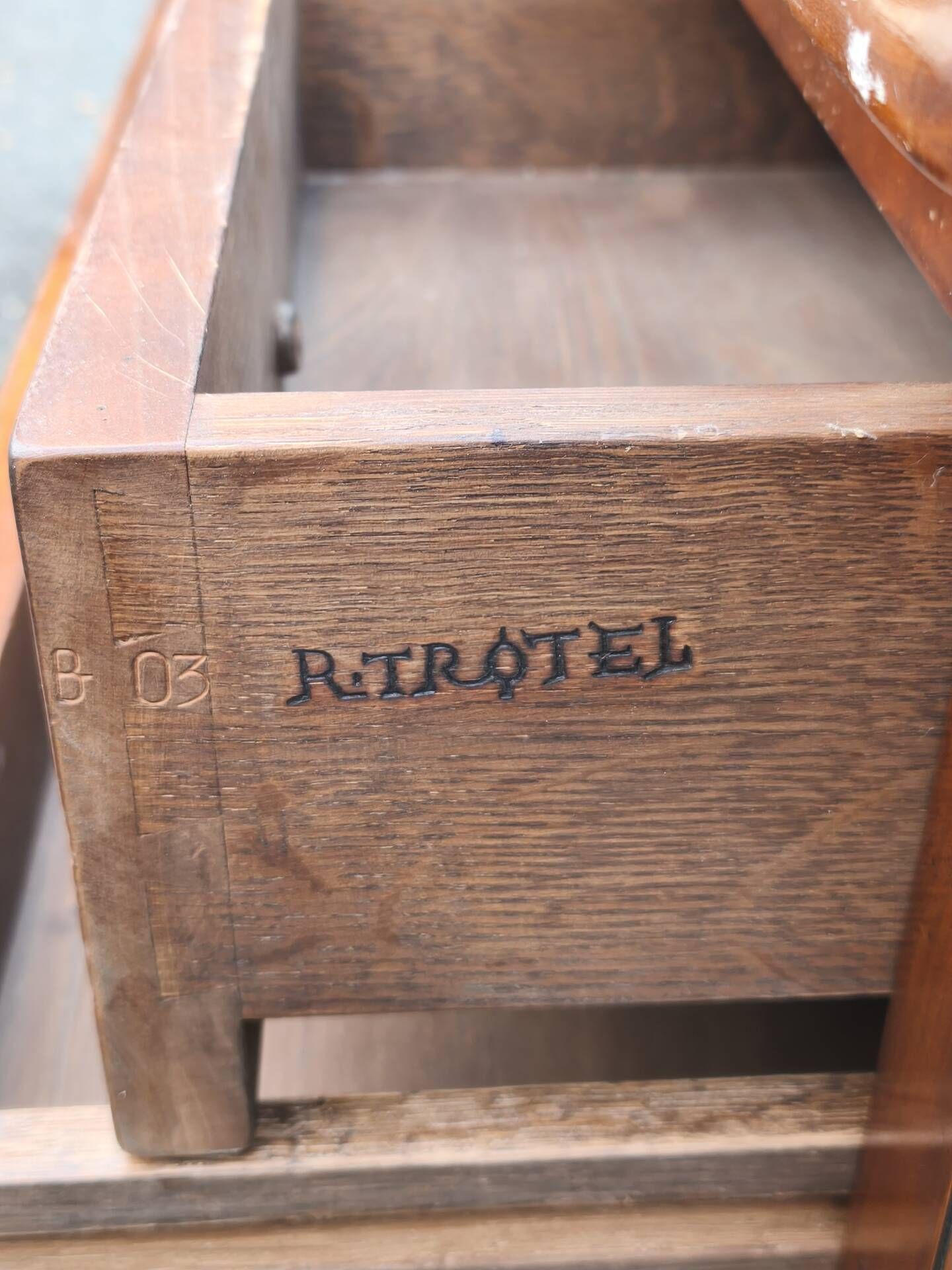 Cherry console René Trotel
