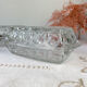 Vintage glass butter maker made in france reims