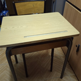 Vintage school desk and chair