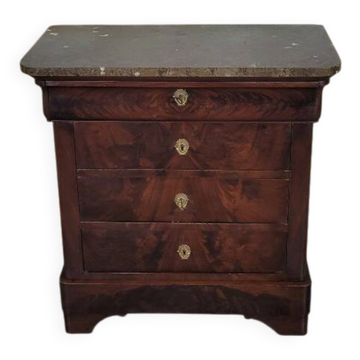 Petite commode acajou Louis Philippe