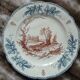 10 antique flat plates "Louis XIII" Choisy le Roi