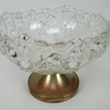 Coupe ou centre de table en cristal