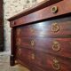 Commode Empire française ancienne en acajou