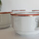Chocolate bistro cups , coffee , Apilco