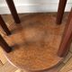 Pair of Art Deco bedside tables made of cedar magnifying glass