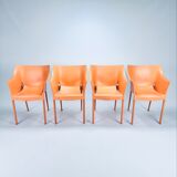 Set of 4 Dr. No chairs by Philippe Starck for Kartell, 1990s