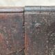 Gothic oak chest bench