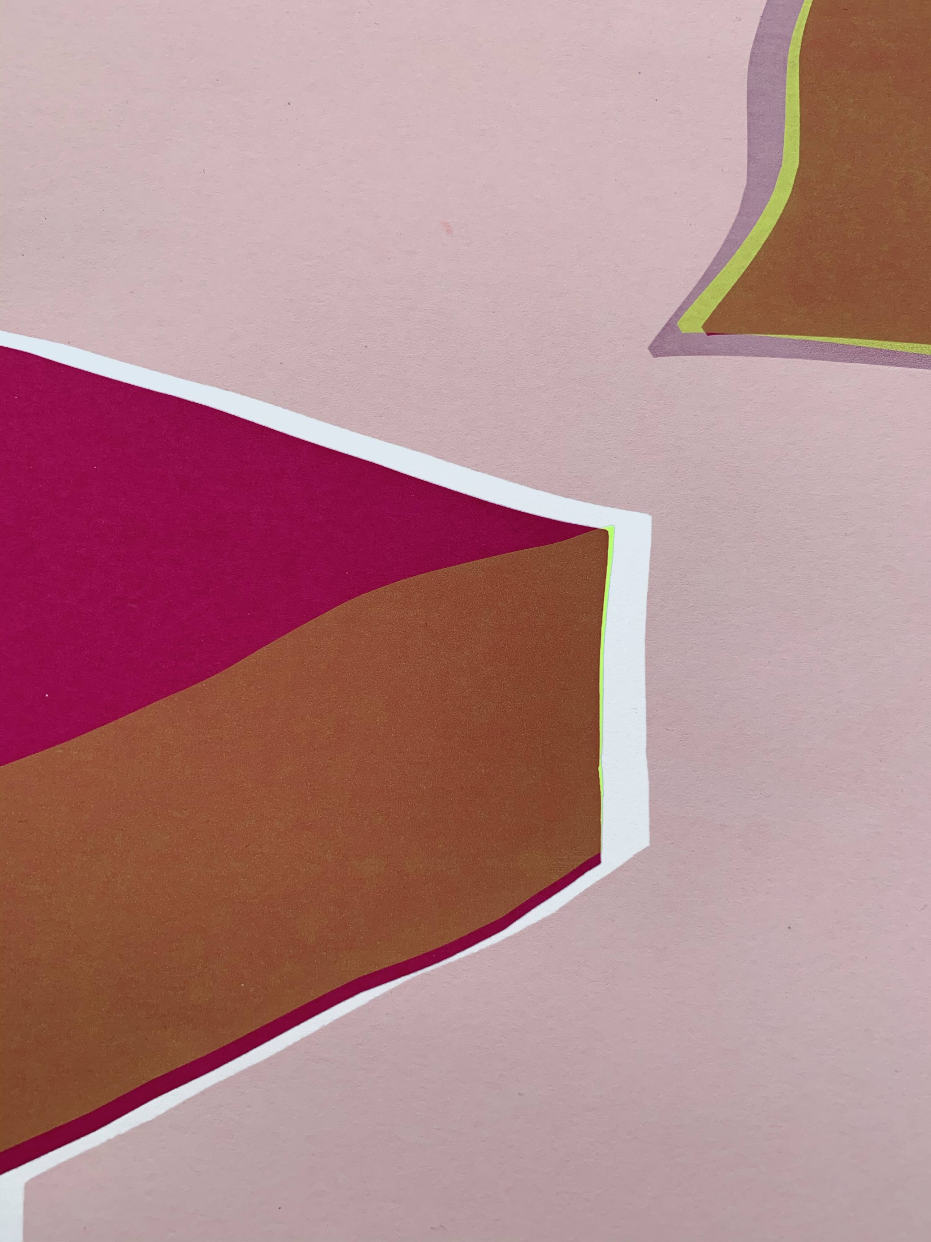 Screenprint On The Other Worlds - Les Moindre Interstices