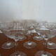 10 glasses champagne crystal Saint Louis - Model Manon- 12 cm