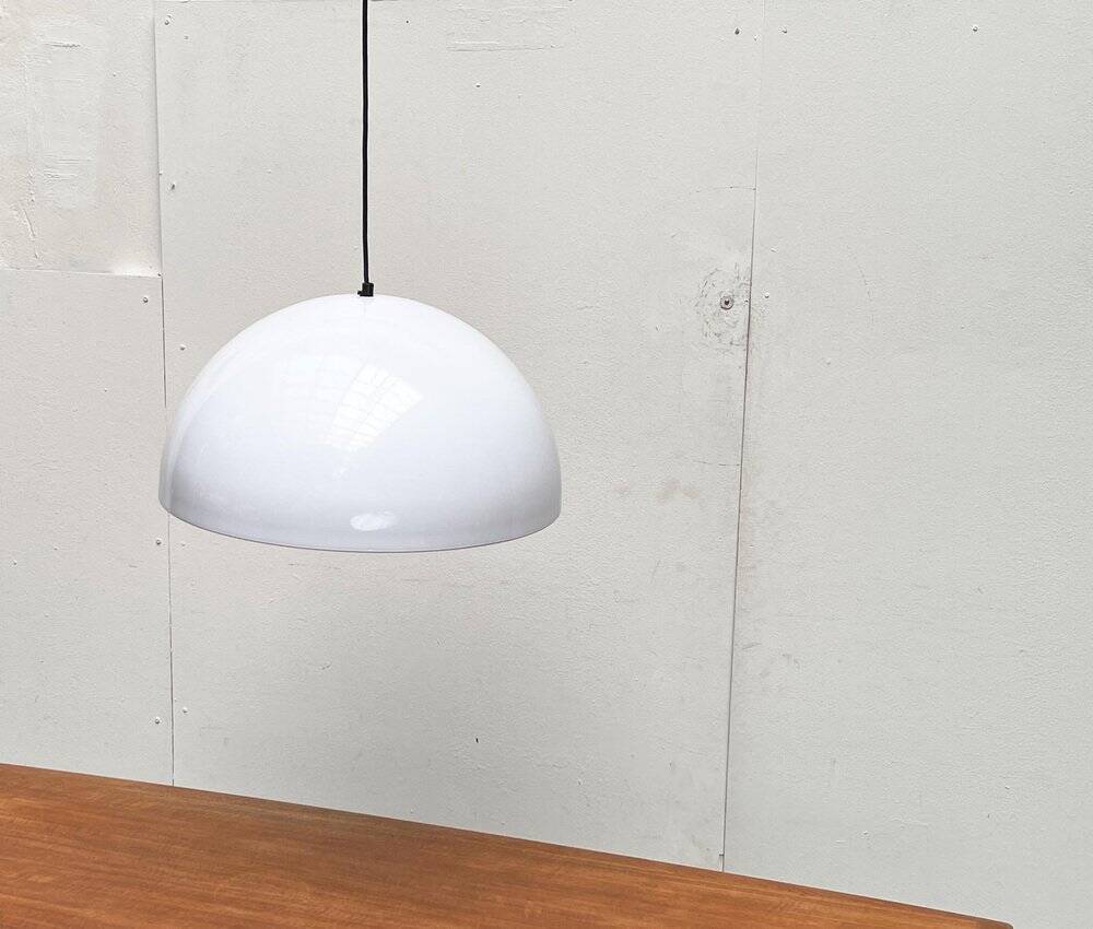 Sonorous Suspension Metal Mid-Century by Vico Magistretti for Oluce, 1970s