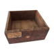 Old wooden workshop drawer