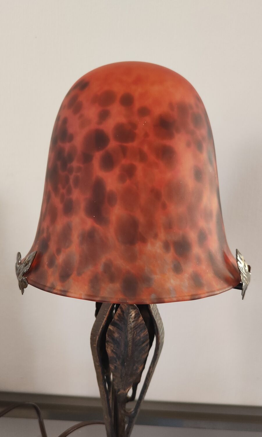 Lampe fer forgé