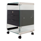 “Movie Cassettiera” rolling box by Pierangelo Gallotti for Gallotti & Radice