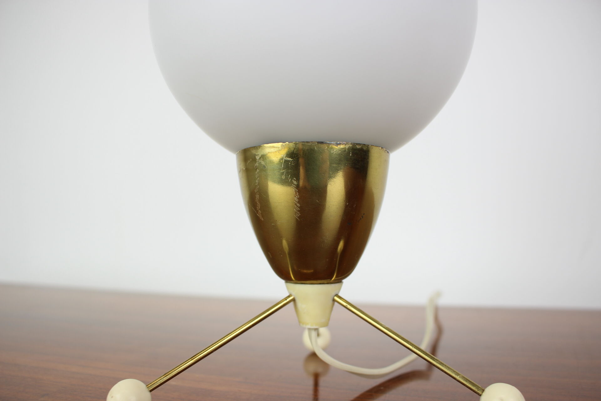 Mid-Century Table Lamp, Czechoslovakia, 1960s
