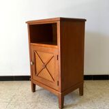 Vintage 50s oak bedside