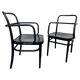 Art Deco armchairs no. A 64F by Adolf Gustav Schneck for Thonet Mundus