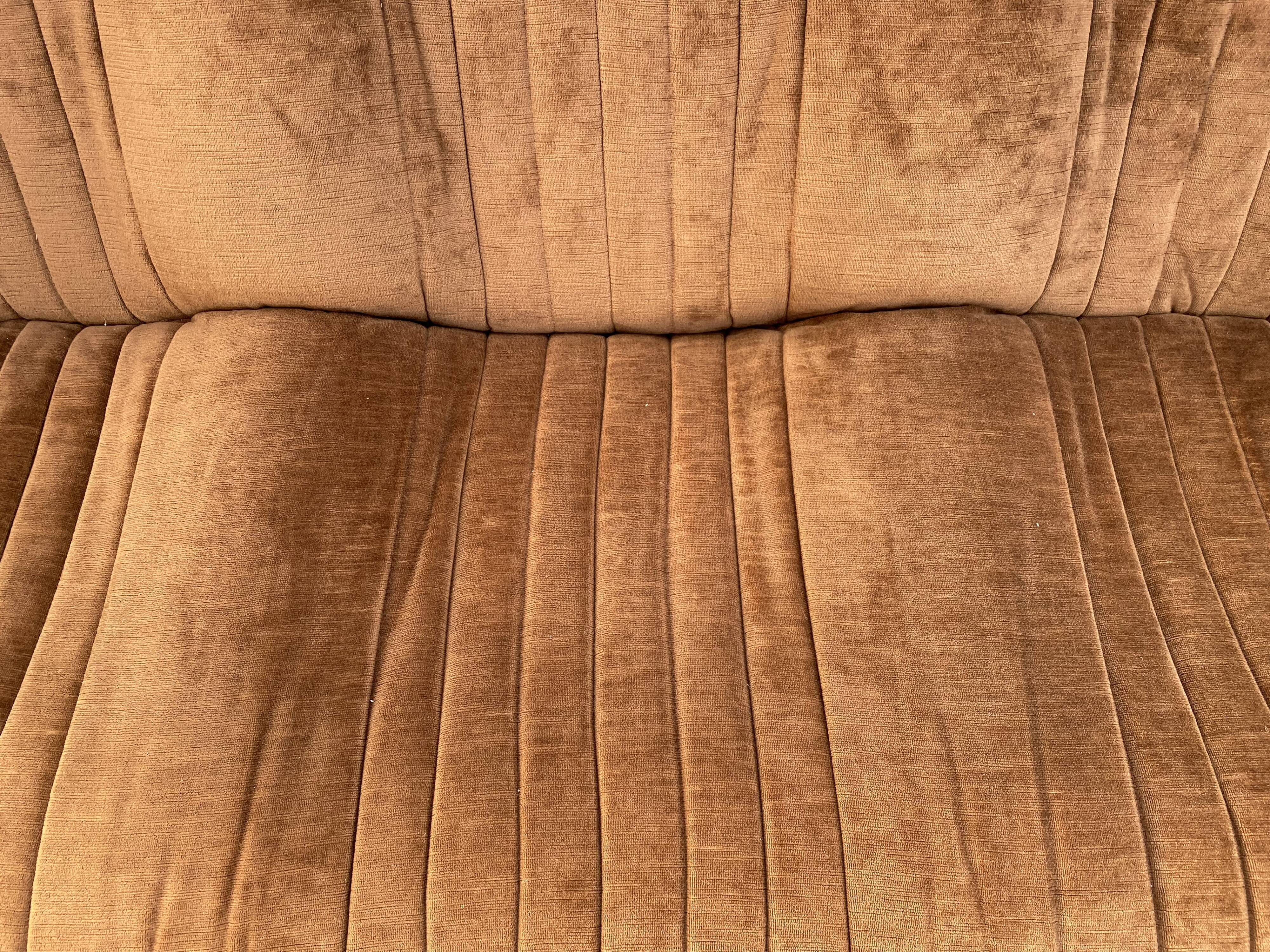 Sofa and pouf Aralia by Michel Ducaroy, Ligne Roset edition